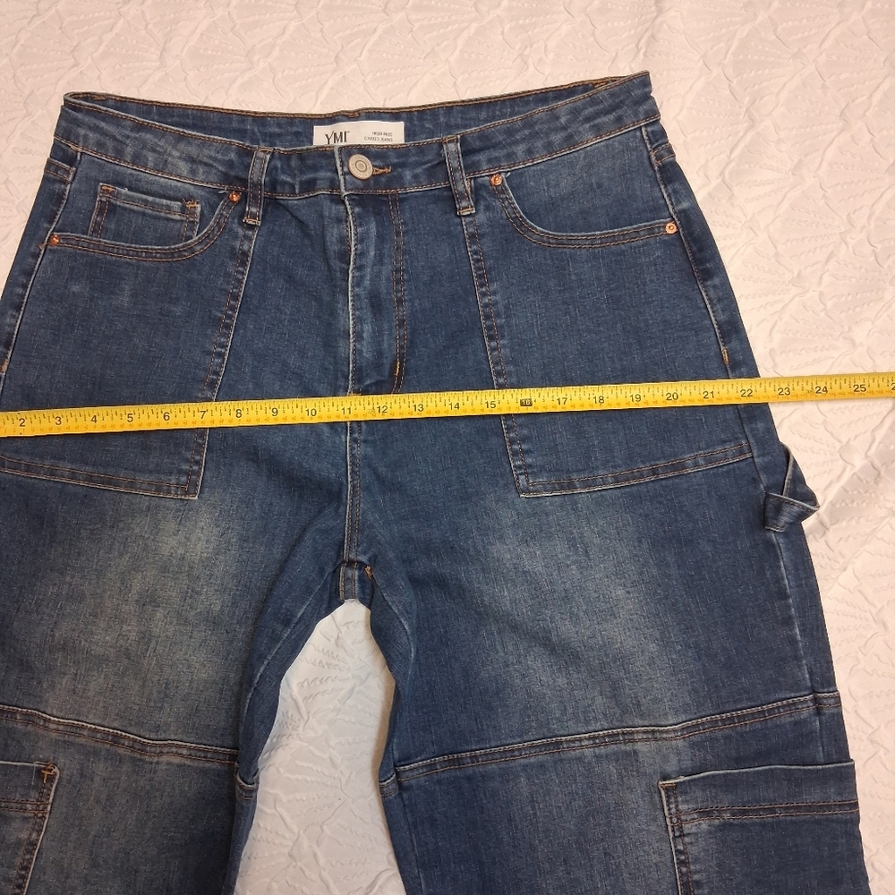 YMI Women's Straight Leg Jeans Blue - Picture 15 of 16